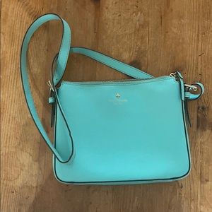 Kate spade blue crossbody purse